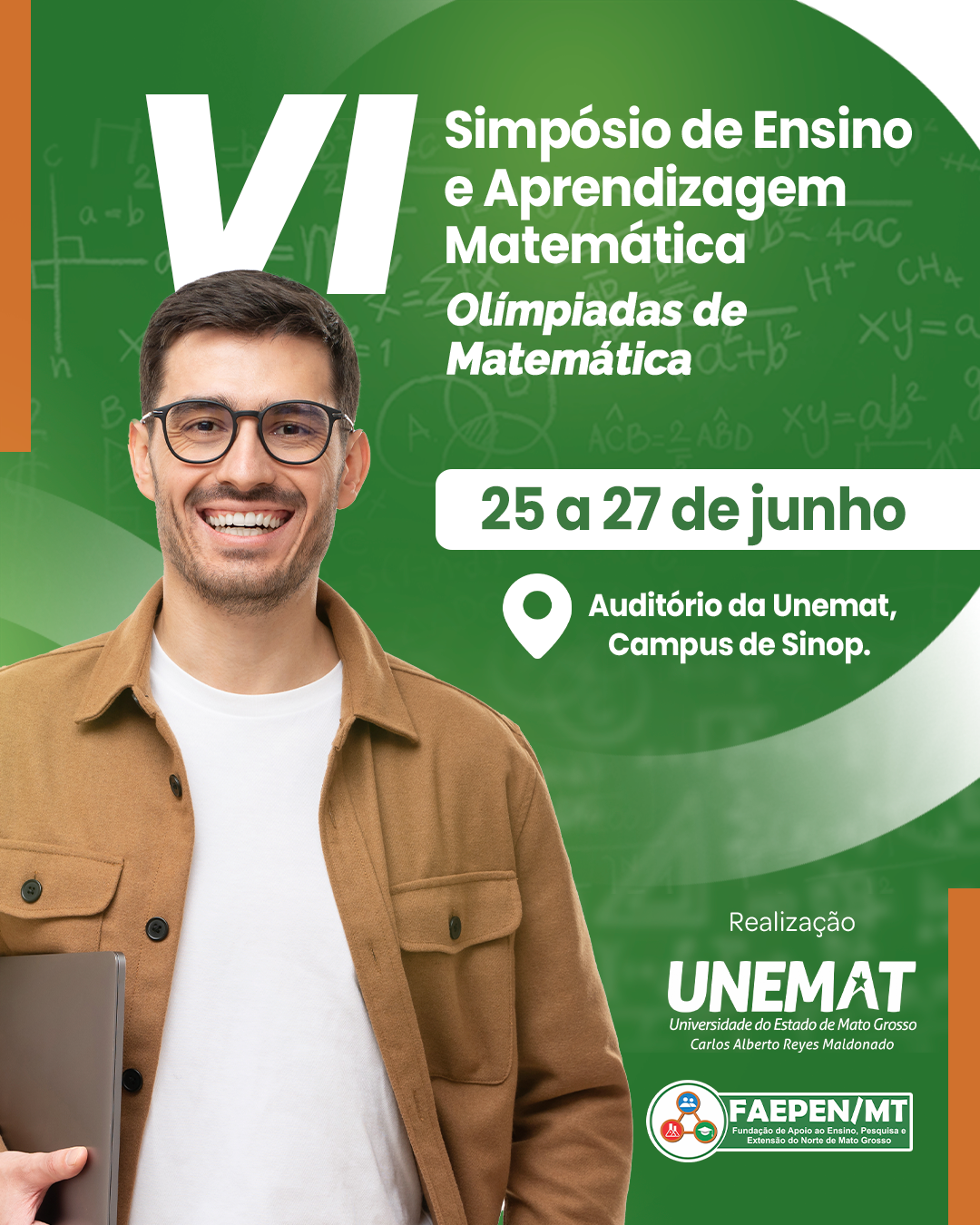 UNEMAT abre inscrições para o VI Simpósio de Ensino e Aprendizagem em Matemática